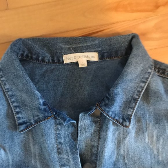 Hot & Delicious Blue Jean Jacket - Picture 8 of 13